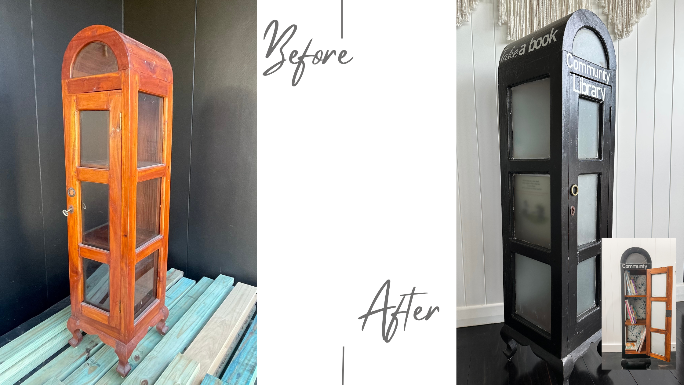 before and after upcycle