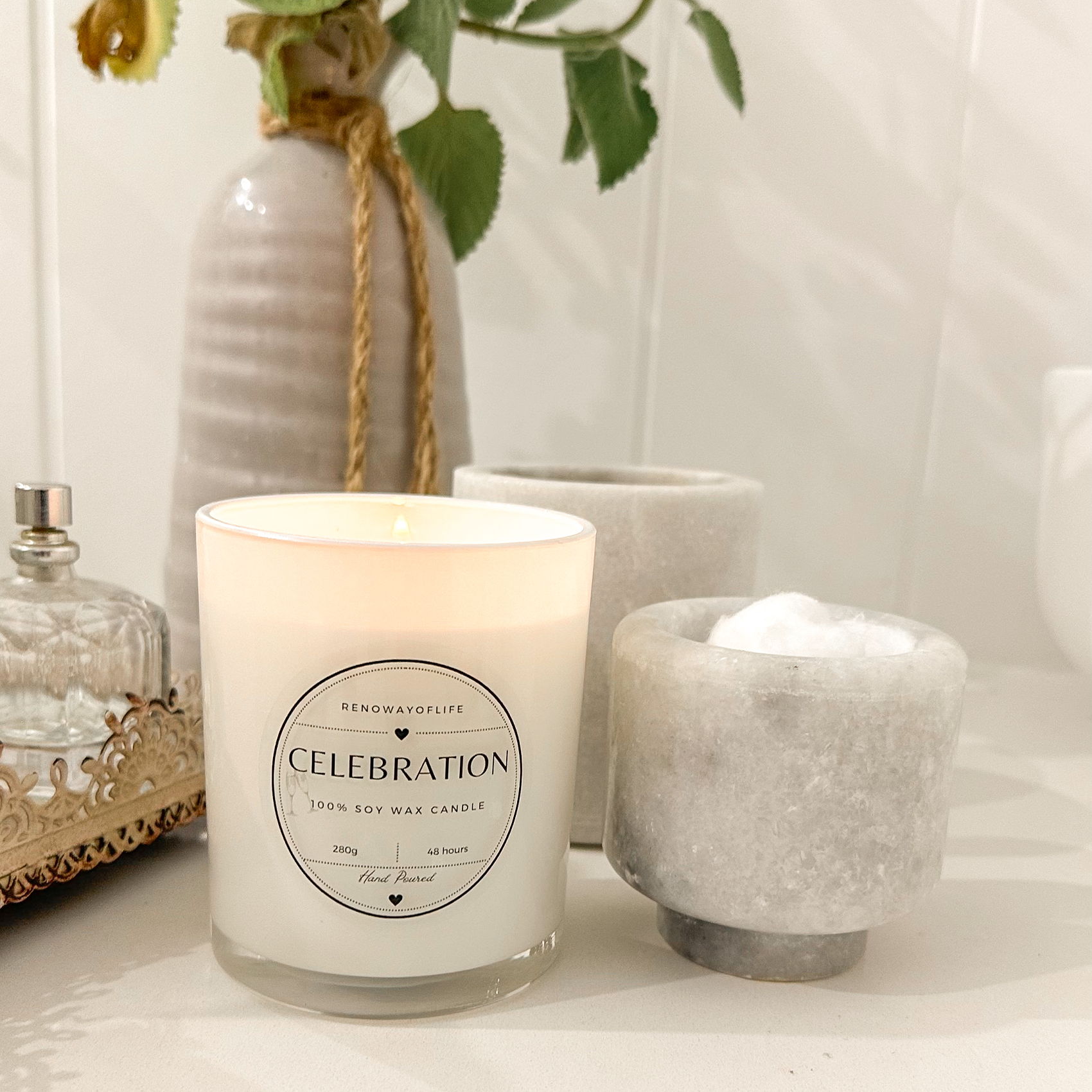 Bathroom styling candle<br />
